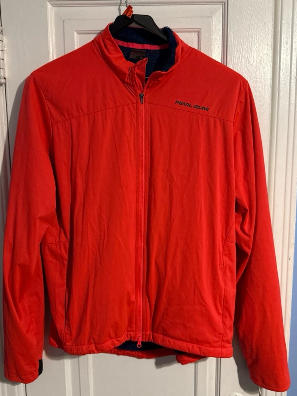 Pearl Izumi Bright Orange Full-Zip Jacket